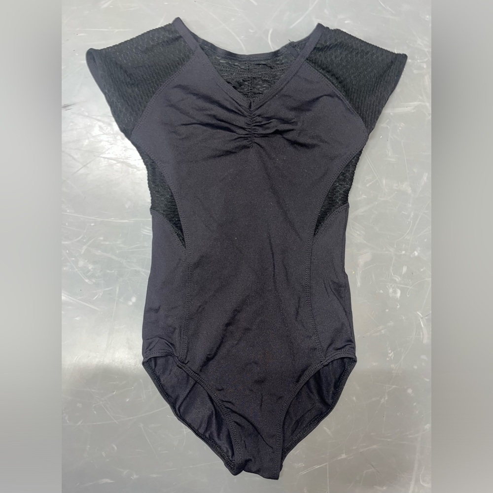 Girls Danshuz By Danz N Motion capsleeve Leotard